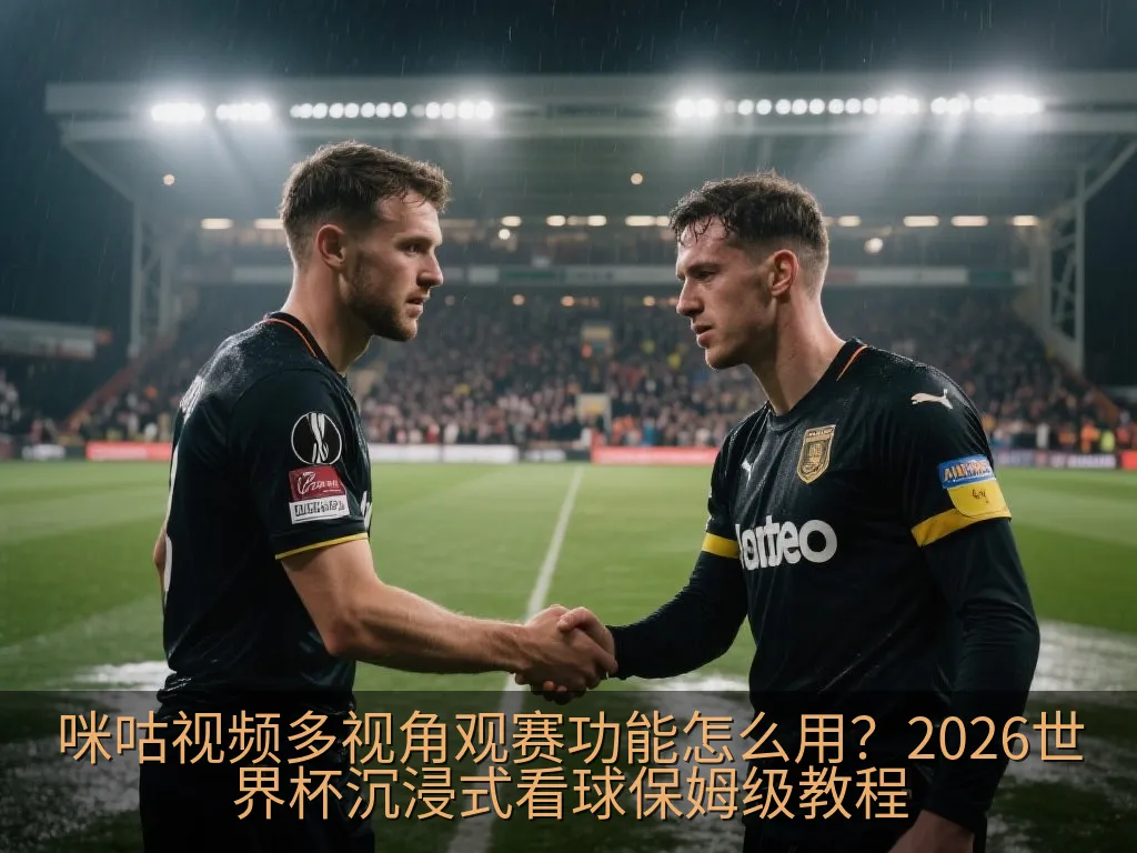 咪咕视频多视角观赛功能怎么用？2026世界杯沉浸式看球保姆级教程